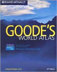 Goodes World Atlas, (0136128246), Howard Veregin, Textbooks   Barnes 