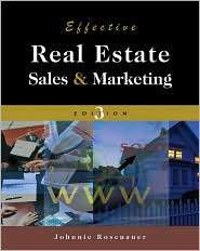 Effective Real Estate Sales and Marketing, (0324222890), Johnnie 