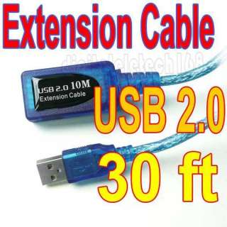 USB 30 feet Amplifier cord Extension Cable 10M extender  