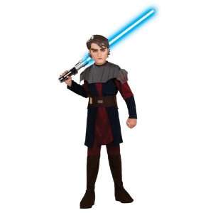   Star Wars Animated Anakin Skywalker Child Costume / Brown   Size Large