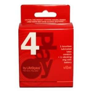  Lifestyles 4play condom vib. ring ea. Health & Personal 