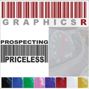   UPC Priceless Prospecting Fossicking Prospect Gold A735   Black