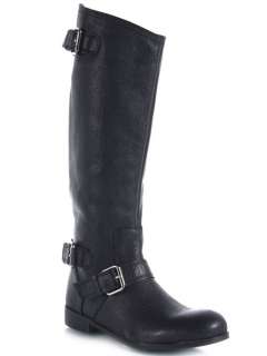 NEW DV BY DOLCE VITA ZELA Women Casual Knee High Leather Riding Boot 