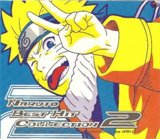 Naruto Best Hit Collection 2 Mica 0714 5 CD DVD Uzumaki  
