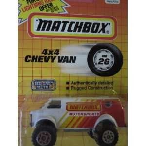  Chevy 4x4 Van #26 By Matchbox 