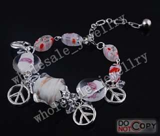 wholesale 12strands crystal&CCB handwork bracelets  