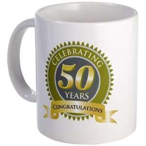 Celebrating 50 Years Anniversary Mug by  Kitchen 