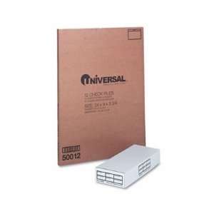  Universal 50012 Economy Check/Deposit Slip Storage File, 9 