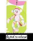 Juno Monkey Medium Fuzzles Douglas Cuddle Toys  