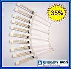 10 Syringes 35% Teeth Whitening Gel Tooth Bleaching