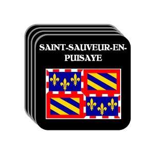  Bourgogne (Burgundy)   SAINT SAUVEUR EN PUISAYE Set of 4 