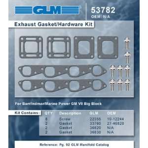  EXHAUST GASKET/HARDWARE SET  GLM Part Number 53782 Automotive