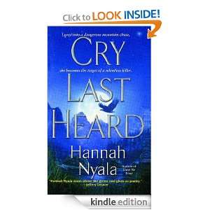 Cry Last Heard Hannah Nyala  Kindle Store