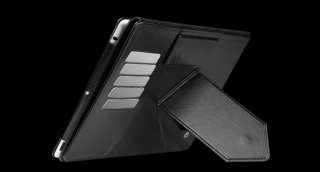 Sena FOLIO Leather book Case 3 positions iPad 2 BLACK 842616015586 