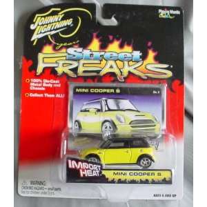  Johnny Lightning Street Freaks Mini Cooper S YELLOW Import 