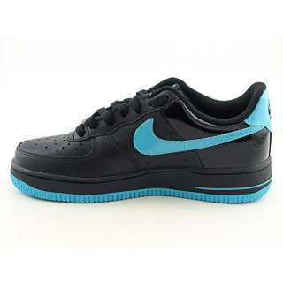 Nike Air Force 1 Youth Kids Boys SZ 7 Black/Chlorine Blue Basketball 