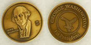 MedalGeorge Washington First President  