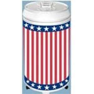  CG Products FL02 Top Loading Electric Fridge with Flag 