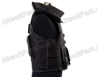 Airsoft Wargame Paintball Tactical SDU Body Armor Vest Black  