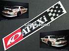 2pcs Apexi Decal Evo WRX Z33 Z34 GTR RX 7 RX 8 Civic Cd