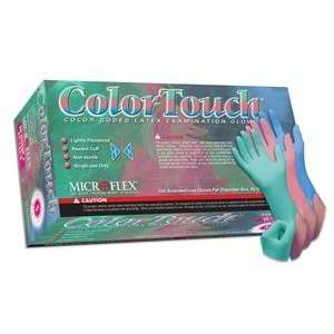 Latex Gloves  Microflex Color Touch  Peppermint Scented 