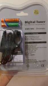 ENO Music Chromatic Digital Tuner Metronome Tone Generator LCD Display 