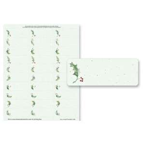  Masterpiece Studios   Holly Bunch Holiday Address Labels 