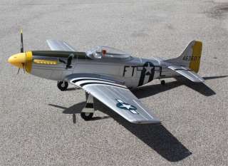 51 Mustang 1200mm Electric RC Airplane Plane Ready To Fly  