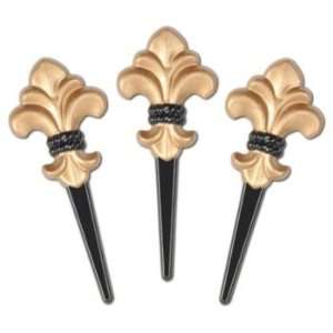  Fleur De Lis Plastic Picks