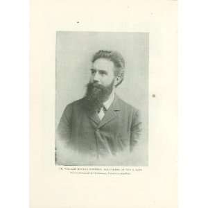    1896 Print Professor William Konrad Rontgen X Rays 