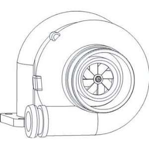   Turbocharger RE29308 Fits JD CTS, 9960, 6076, 640E 