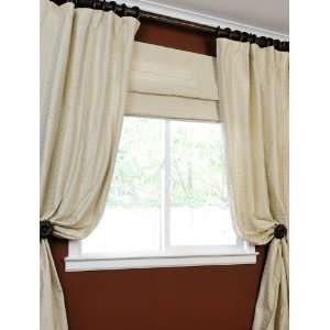 White Casual Cotton Curtains