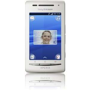  Sony Ericsson XPERIA X8 Smartphone   Bar   White 