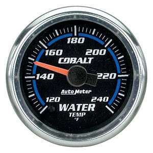 Auto Meter 6155 Cobalt Full Sweep Electrical Water Temperature Gauge