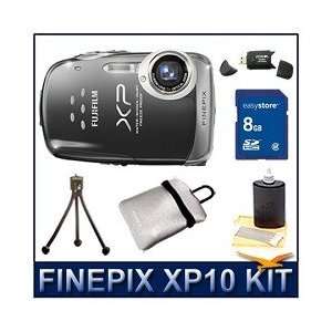  Fujifilm XP10 12 MP Digital Point and Shoot Camera (Black 