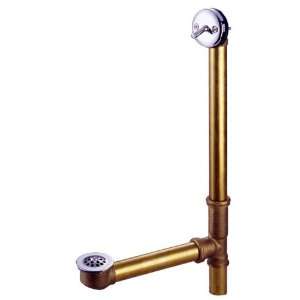   Brass PDTL1161 16 inch trip lever bath tub drain and overflow fixture