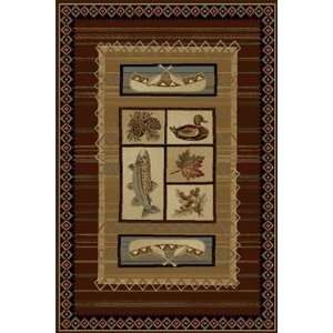 Tayse Nature Collection 6538 Brown   7 10 x 10 3 