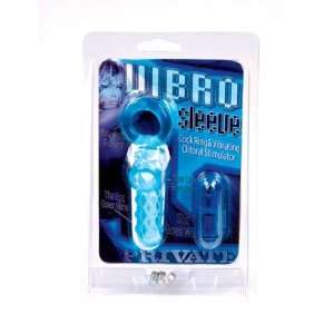 Vibro Sleeve Penisring & Clitorisoris (Massaging) Stimulator, Blue