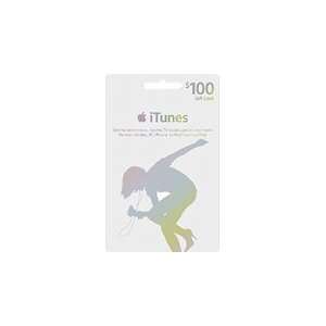  Apple iTunes $100 Gift Card Electronics