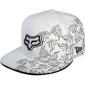  Fox Racing The Joint New Era 59 Fifty Hat   7 1/8 /White 