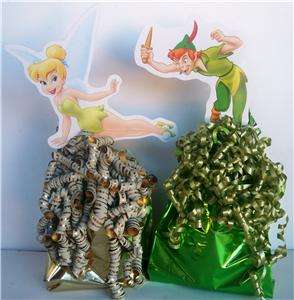 NEW * PETER PAN * TINKER BELL * party 24 FAVOR TOPPERS  