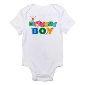    Birthday Boy Cotton Baby Onesie Shirt   Size 3 6 Months Baby