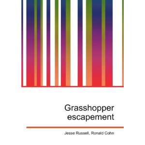 Grasshopper escapement Ronald Cohn Jesse Russell  Books