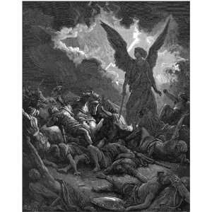  Sheet of 21 Gloss Photo Stickers Gustave Dore The Bible 
