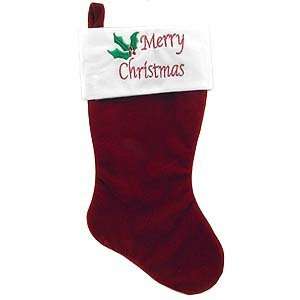  Ho Ho Ho Embroidery Stocking