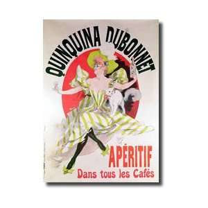  Poster Advertising quinquina Dubonnet Aperitif 1895 Giclee 