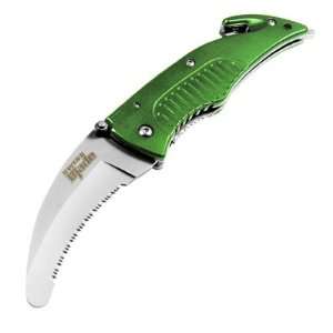   Saw w/ Pocket Clip Glass Breaker Belt Cutter Green