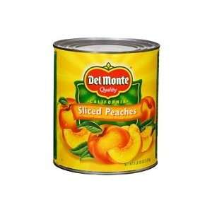 Del Monte Sliced Peaches   6 lb. 10 oz. Grocery & Gourmet Food