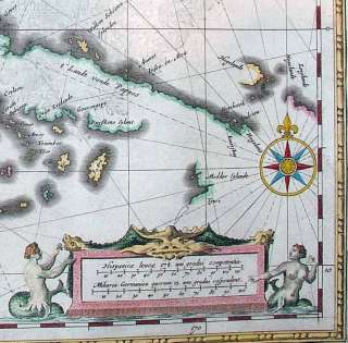1633 Jansson (VOC) SE ASIA Indiae Orientalis Scarce  