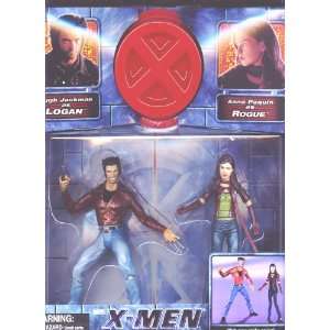 Logan Vs. Rogue X men the Movie Figure 2 Pack Toys 